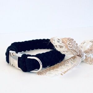 The Everyday Collar- Relaxed Style- 100% Cotton- Black -Small